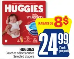 Jean Coutu HUGGIES Selected diapers offer