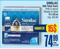 Jean Coutu SIMILAC 360 Total Care Ready to feed offer