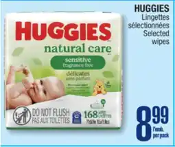 Jean Coutu HUGGIES Selected wipes offer