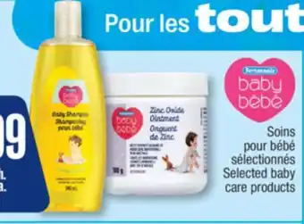 Jean Coutu PERSONELLE Selected baby care products offer