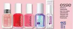 Jean Coutu essie polishes and treatments offer