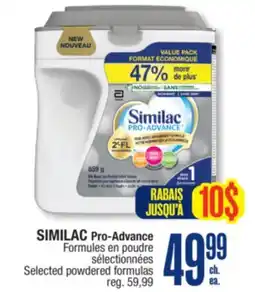 Jean Coutu SIMILAC Pro-Advance Formula offer