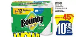 Jean Coutu BOUNTY Paper towels Rolls offer