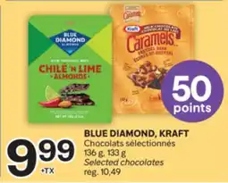 Brunet BLUE DIAMOND, KRAFT Chocolats sélectionnés offer