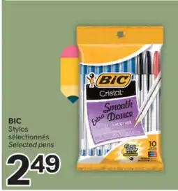 Brunet BIC Stylus sélectionnés offer
