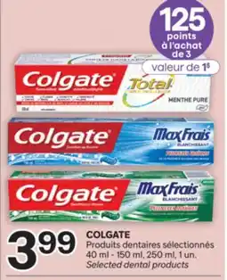 Brunet COLGATE Produits dentaires sélectionnés offer