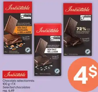 Brunet Irresistible Chocolats sélectionnés offer