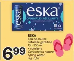 Brunet ESKA Eau de source naturelle gazéifiée offer