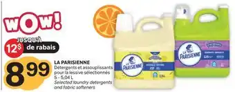 Brunet LA PARISIENNE Détergents et assouplissants pour la lessive sélectionnés offer