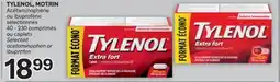 Brunet TYLENOL, MOTRIN Acétaminophène ou ibuprofène sélectionnés offer
