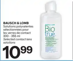 Brunet BAUSCH & LOMB Solutions polyvalentes sélectionnées pour les verres de contact offer