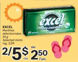 Brunet EXCEL Menthes sélectionnées offer