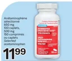 Brunet Personnelle Acétaminophène sélectionné offer