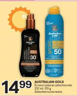 Brunet AUSTRALIAN GOLD Écrans solaires sélectionnés offer