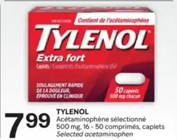 Brunet TYLENOL Acétaminophène sélectionné offer