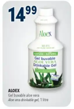 Familiprix Aloex drinkable aloe vera gel offer