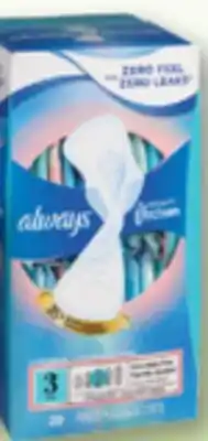 Familiprix Always Infinity Flexfoam pads S3 extra heavy flow 28un offer
