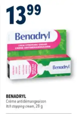 Familiprix BENADRYL, Itch stopping cream offer