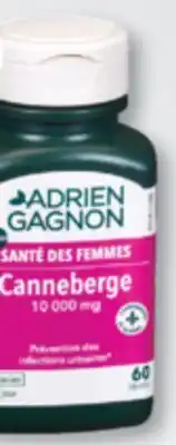 Familiprix Adrien Gagnon Women's health cranberry capsules 60un offer