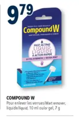 Familiprix Compound W extra strength fast acting wart remover liquid offer