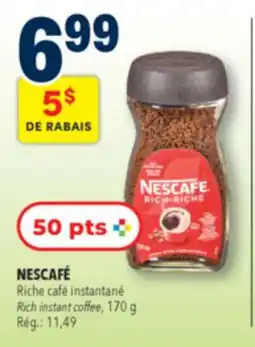 Familiprix Nescafé Rich instant coffee offer
