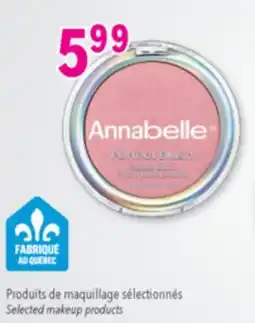 Familiprix Annabelle Selected makeup products offer