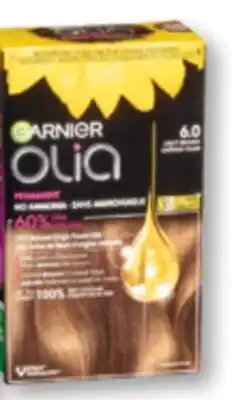 Familiprix Garnier Olia permanent oil powered colour hair dye #6.0 Light Brown offer