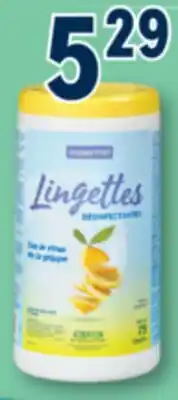 Familiprix Essentiel citrus scent disinfecting wipes 75un offer