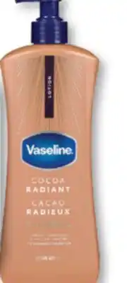 Familiprix Vaseline Intensive Care cocoa radiant lotion offer