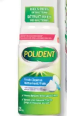 Familiprix Polident foam cleanser for dentures – Fresh Cleanse offer
