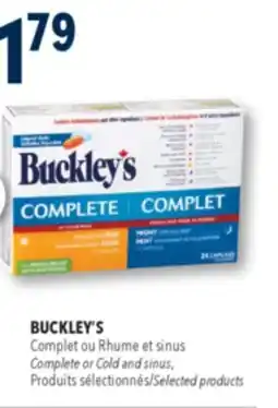 Familiprix Buckley's Complete + Mucus Relief Day & Night Liquid Gels Combo 24un offer