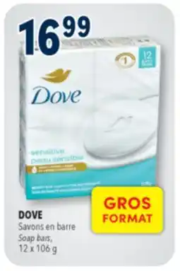 Familiprix Dove Sensitive skin soap bar offer
