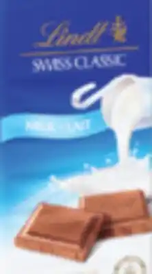 Familiprix Lindt Swiss Classic milk chocolate hazelnut – Bar offer