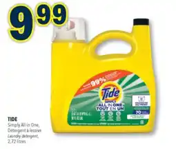 Familiprix Tide Simply All In One laundry detergent Daybreak Fresh 70 loads offer