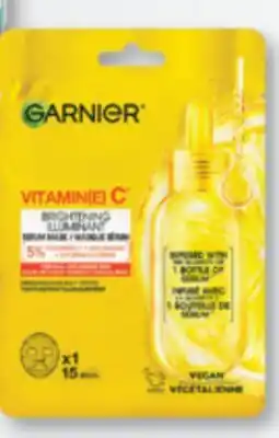 Familiprix GARNIER, Selected masks, 1 unit offer