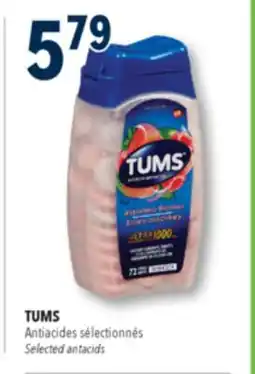 Familiprix Tums ultra strength 1000mg assorted berries antiacid 72un offer