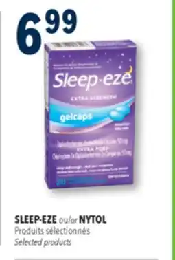 Familiprix SLEEP-EZE Sleep-eze extra strength softgels capsules 20un offer