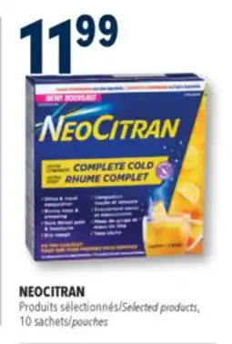 Familiprix NEOCITRAN, Selected products, 10 pouches offer