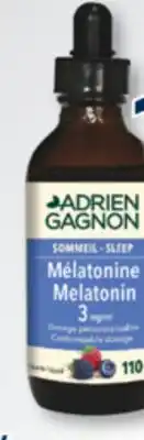 Familiprix Adrien Gagnon Sleep management melatonin liquid wildberry offer