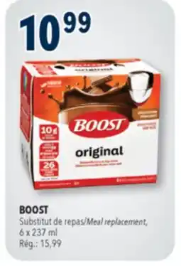 Familiprix BOOST, Meal replacement offer