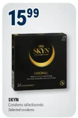 Familiprix Lifestyles Skyn latex free lubricated condoms offer