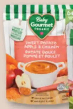 Familiprix Baby Gourmet sweet potato apple & chicken purée offer