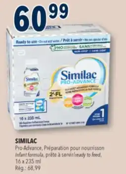 Familiprix Similac 360 Total Care milk-based iron-fortified infant formula Step 1 offer