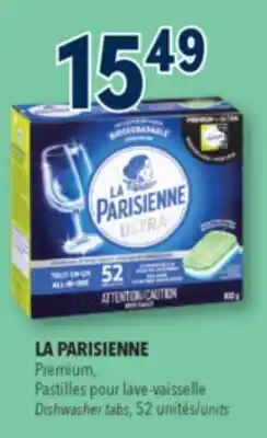 Familiprix La Parisienne Biodégradable automatic dishwasher tabs 52un offer