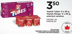 Real Canadian Superstore Yoplait Tubes, Yoplait Minigo offer