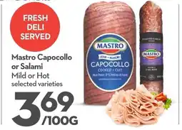 Garden Foods Mastro Capocollo or Salami offer