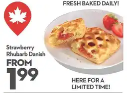 Garden Foods Strawberry Rhubarb Danish offer