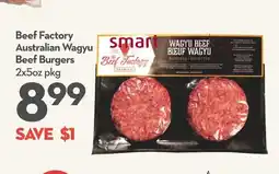 Garden Foods Beef Factory Australian Wagyu Beef Burgers offer
