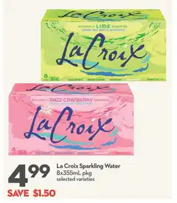 Garden Foods La Croix Sparkling Water offer
