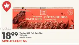 Garden Foods The Keg BBQ Pork Back Ribs offer